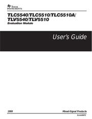 TLC5540EVM datasheet.datasheet_page 1