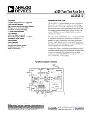 ADXRS610BBGZ datasheet.datasheet_page 1