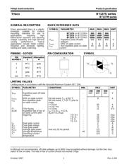 BT137S-600,118 数据规格书 1