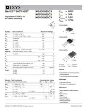 IXGA30N60C3 datasheet.datasheet_page 1