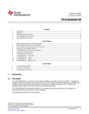 TPA2054D4YZKEVM 数据规格书 1