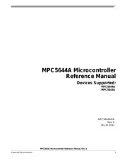 SPC5644AF0MVZ1 数据规格书 1
