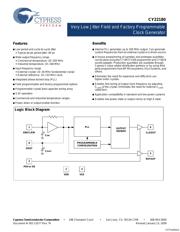 CY22180FSXCT datasheet.datasheet_page 1