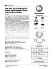 CAT5111VI-00-GT3 datasheet.datasheet_page 1