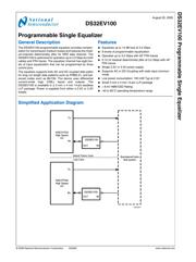 DS32EV100SD datasheet.datasheet_page 2