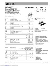 IXFN80N48 数据规格书 1