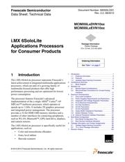 MCIMX6L2DVN10AB 数据规格书 1