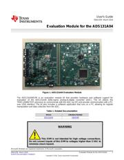 ADS131A04EVM 数据规格书 1