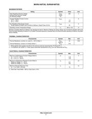 MURA160T3 datasheet.datasheet_page 2