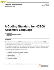 MC9S08LL36CLH 数据规格书 1