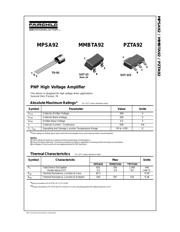 MPSA92 Datasheet PDF - AiPCBA