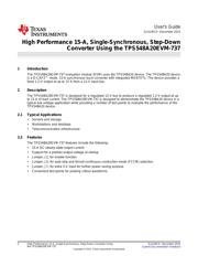 TPS548A20EVM-737 数据规格书 2