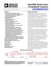 ADIS16229 数据规格书 1
