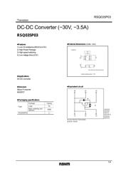 RSQ035P03 datasheet.datasheet_page 1