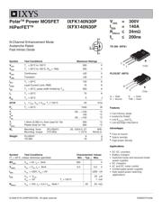 IXFX140N30P datasheet.datasheet_page 1