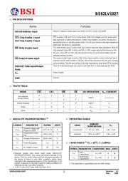 BS62LV1027TCP70 datasheet.datasheet_page 2