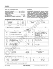 X24C44P datasheet.datasheet_page 6