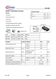 BSS138NH6433XTMA1 datasheet.datasheet_page 1