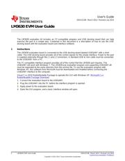 LM3630EVM 数据规格书 2