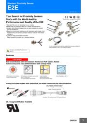 E2E-X10E1 5M datasheet.datasheet_page 1