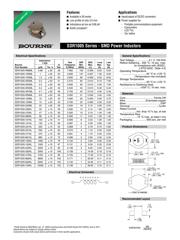 SDR1005-331K 数据规格书 1