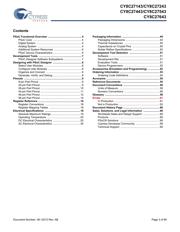 CY8C27643-24LTXI datasheet.datasheet_page 3