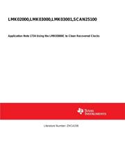 LMK03000CEVAL/NOPB datasheet.datasheet_page 1