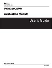 PGA2500EVM datasheet.datasheet_page 1