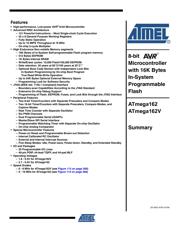 ATMEGA162-16PU 数据规格书 1