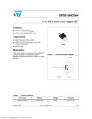 STGB10NC60K datasheet.datasheet_page 1