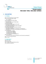 MOC3020 数据规格书 2