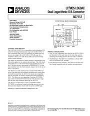 AD7112 datasheet.datasheet_page 1