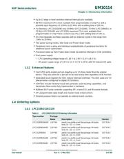 LPC2292FET144/00,5 数据规格书 6