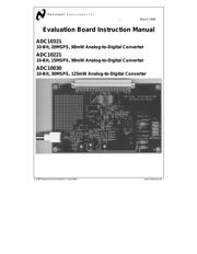 ADC10030EVAL 数据规格书 1