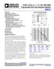 AD8253ARMZ datasheet.datasheet_page 1