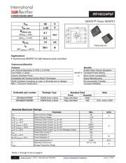 IRFH8324TR2PBF 数据规格书 1