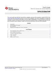 OPA1S2385EVM 数据规格书 1