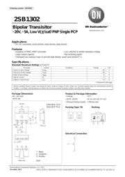 2SB1302 数据规格书 1