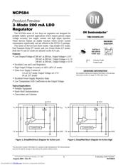 NCP584LSN09T1 数据规格书 1