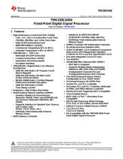 TMS320C6454BZTZ8 datasheet.datasheet_page 1