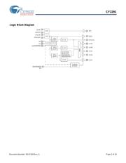 CY2291FX 数据规格书 2