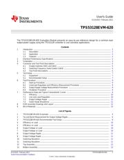 TPS40222EVM-001 数据规格书 1
