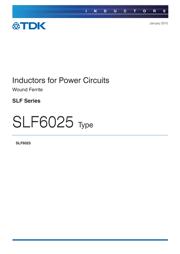 SLF6025T-100M1R0-PF datasheet.datasheet_page 1