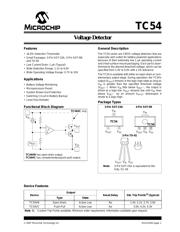 TC54VC3002EMB713 数据规格书 1