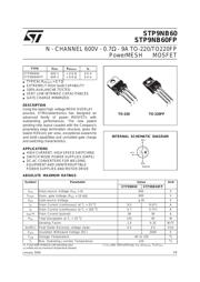 STP9NB60 datasheet.datasheet_page 1