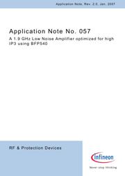 BFP540H6327XTSA1 datasheet.datasheet_page 1