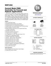 NCP1252TSFWDGEVB datasheet.datasheet_page 1