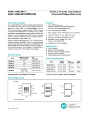 MAX6150EUR+T 数据规格书 1