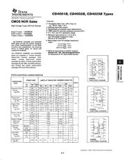 CD4001BE 数据规格书 1