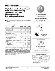 MMBT489LT1 数据规格书 1